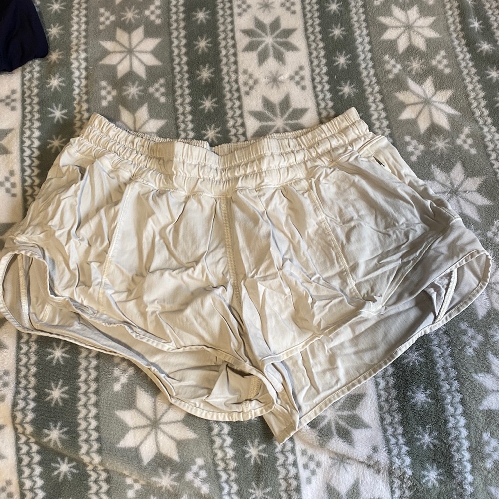 White hotty hot shorts